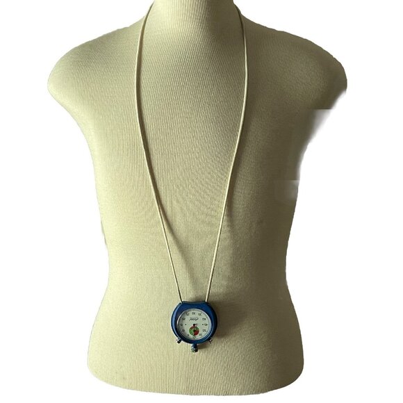 Vintage ARISTO APOLLO 412 Stop Watch Blue Swiss Made WORKING - Picture 2 of 13